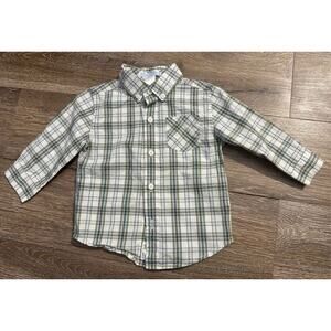 Janie and Jack Baby Boy Button Down Shirt 6-12M